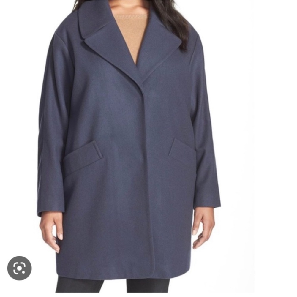 Black wool coat